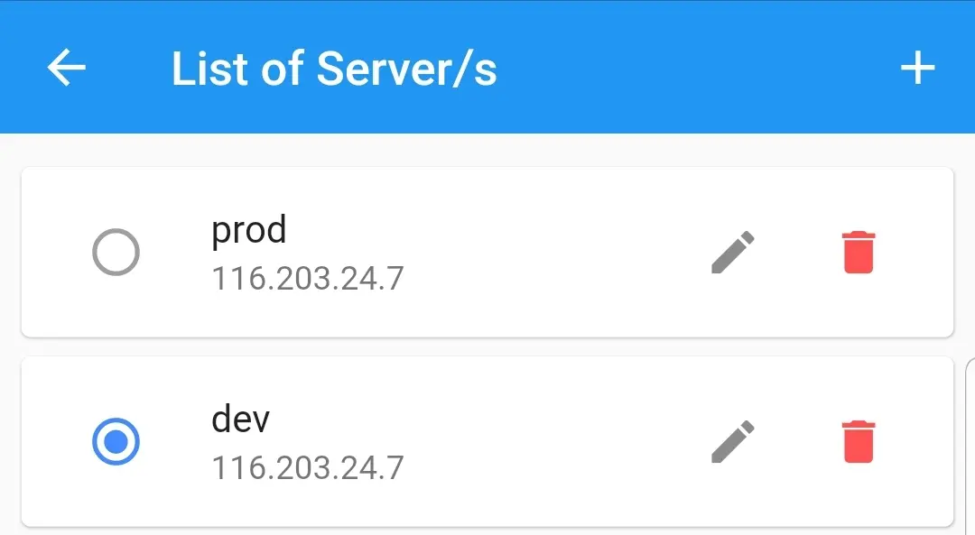 multiple servers